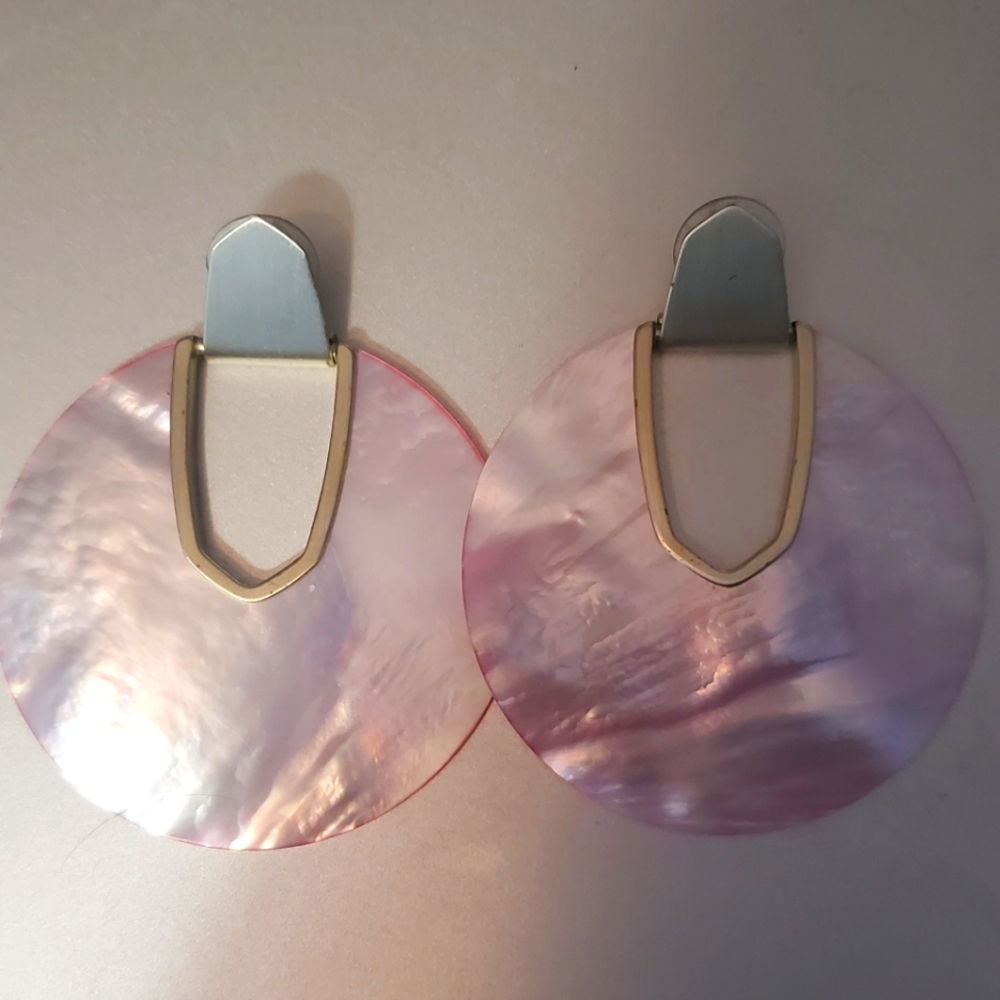 Kendra Scott Diane Earrings Pink MOP